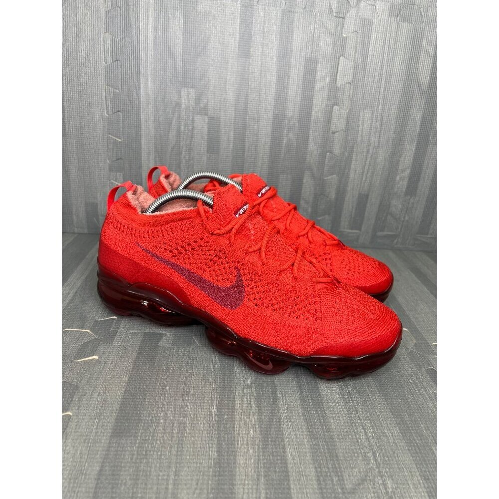 Nike Air Vapormax 2023 Flyknit Sneakers Track Red Men Size 10